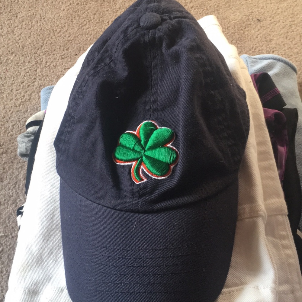 Cute Danelley Navy Shamrock Cap